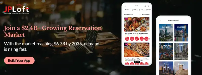 Join a $2.4B+ Growing Reservation Market